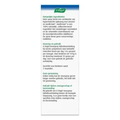 A.Vogel A. Vogel Neusspray Bijholte Ontsteking Eerste Symptomen 20 ML