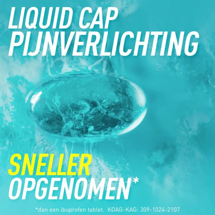 Advil Reliva Liquid-Caps 200 mg Ibuprofen voor Pijn en Koorts 40 stuks