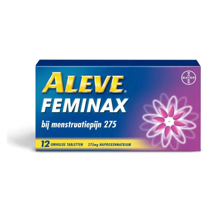 Aleve Feminax bij Menstruatiepijn 12 tabletten