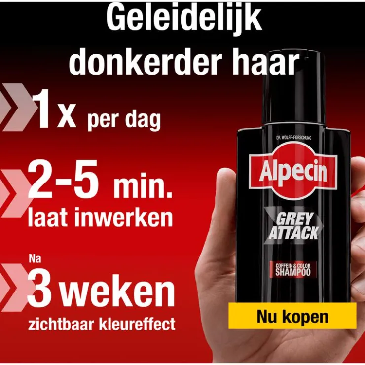 Alpecin Grey Attack Shampoo 200 ML
