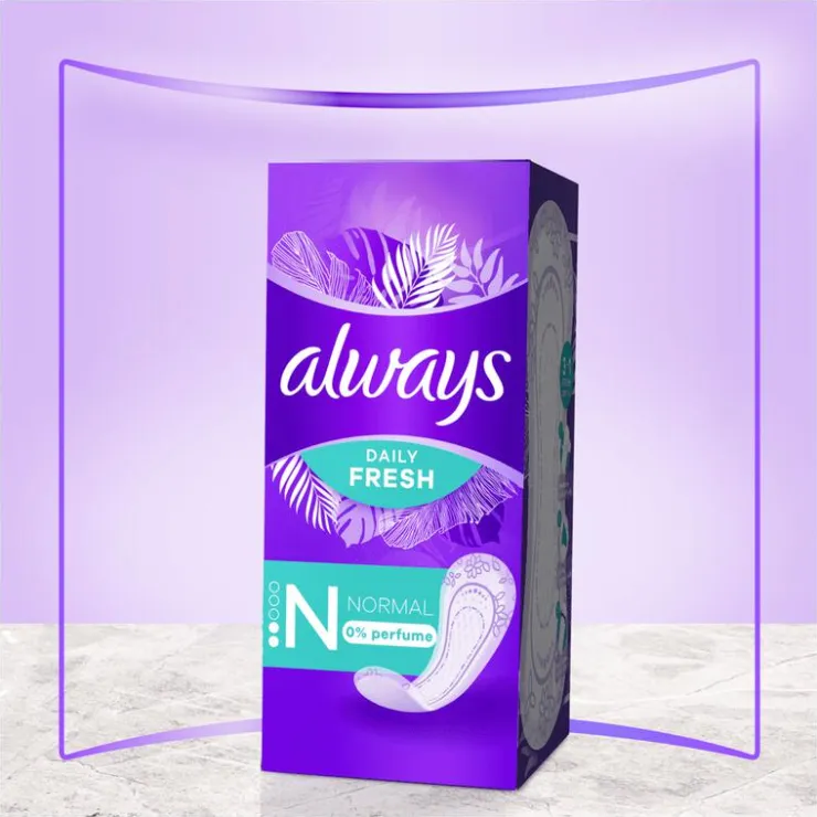 Always Daily Fresh Normal 0 Parfum Big Pack