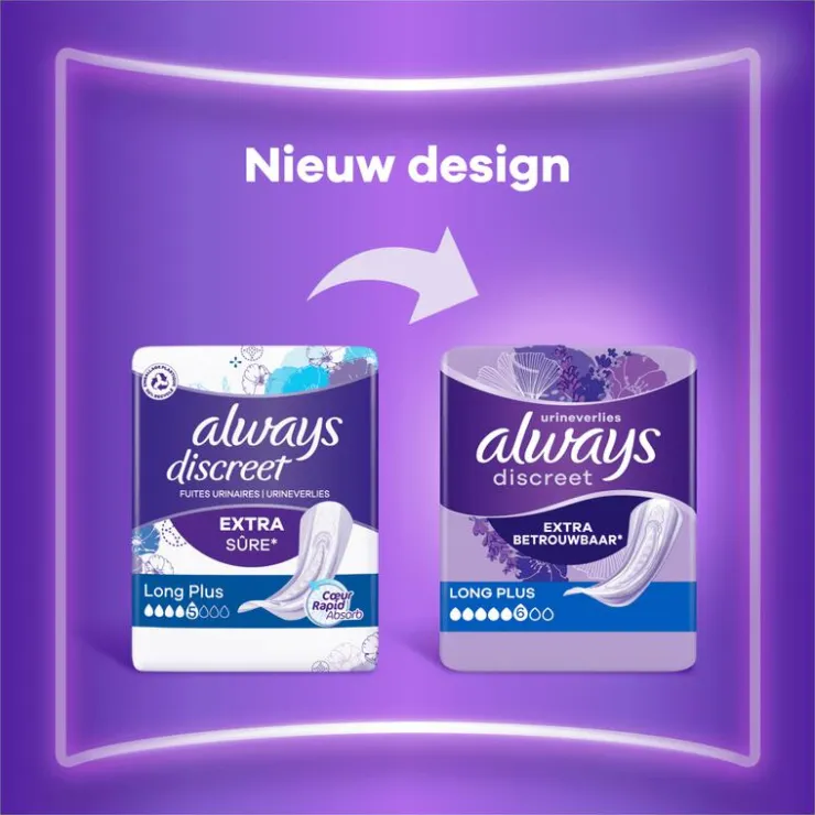 Always Discreet Always Maandverband Discreet Long Plus Duo Pack
