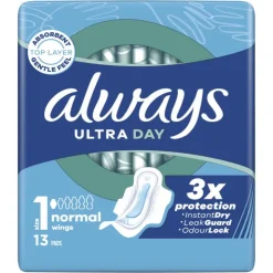 Always Maandverband Ultra Normal Wings