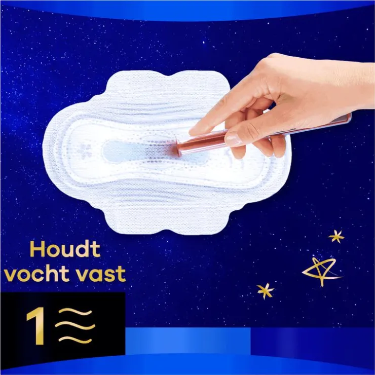 Always Maandverband Ultra Secure Night Wings Quatro Pack
