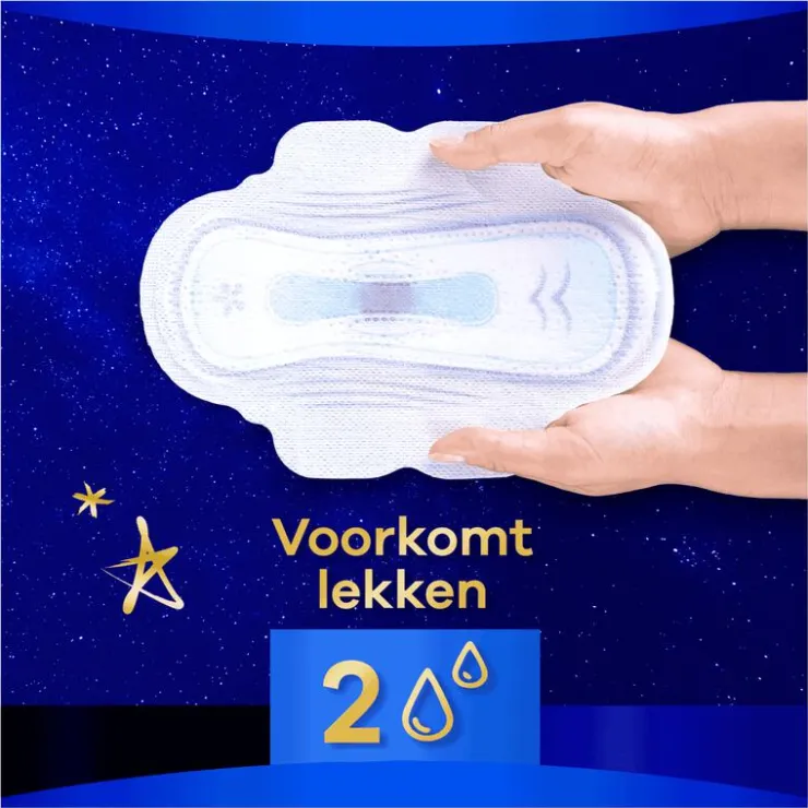 Always Maandverband Ultra Secure Night Wings Quatro Pack