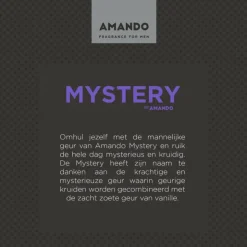 Heren Amando Mystery Aftershave 50 ML