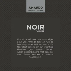 Heren Amando Noir Aftershave 50 ML