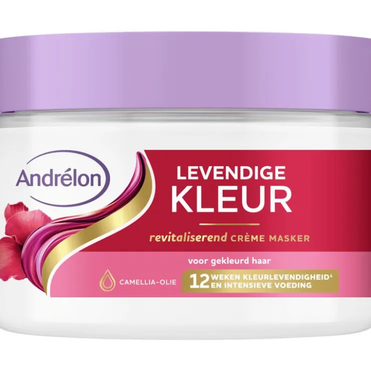 Andrélon Levendige Kleur Crème Masker Jar 300 ML
