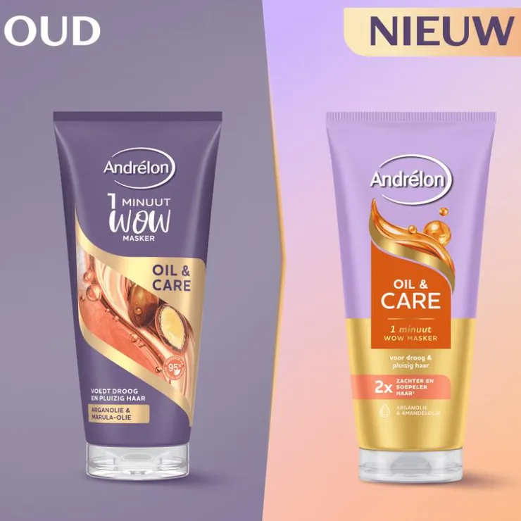 Andrélon Oil & Care 1 min Masker 180 ML