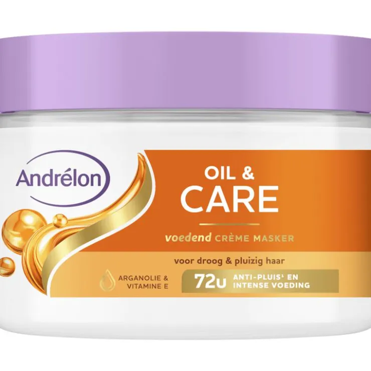 Andrélon Oil & Care Crème Masker Jar 300 ML