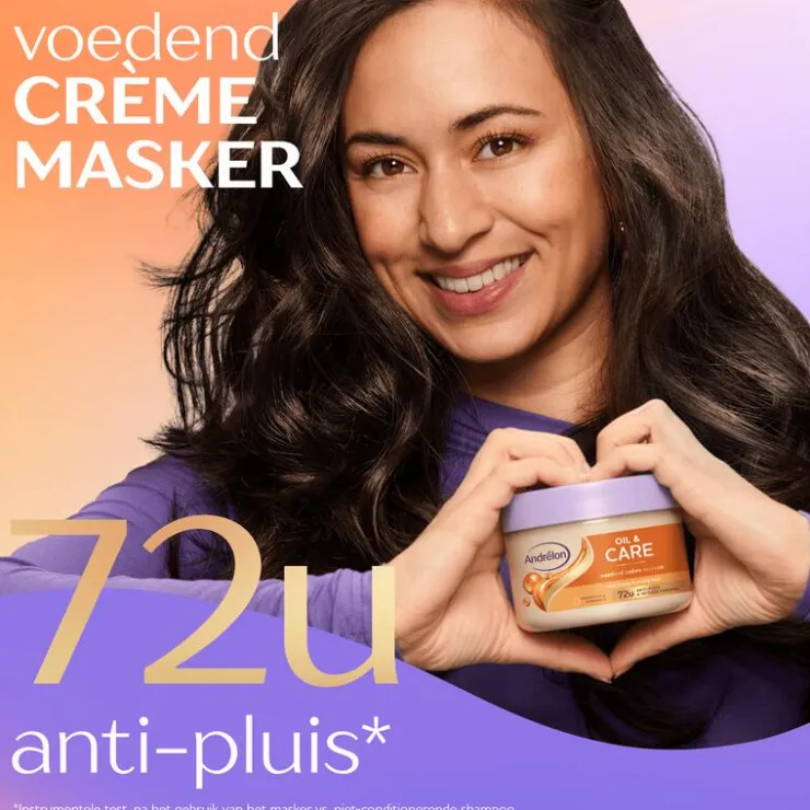 Andrélon Oil & Care Crème Masker Jar 300 ML