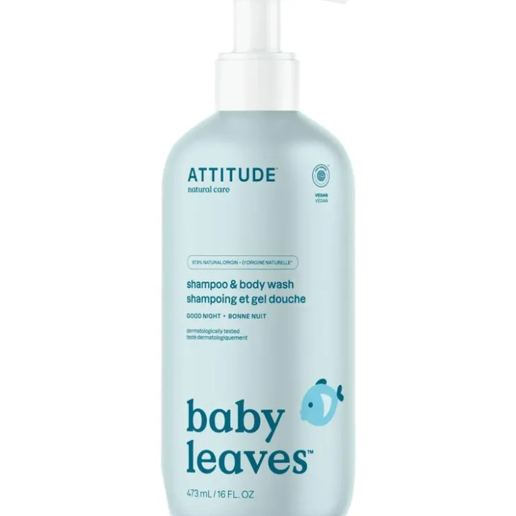 Attitude Baby Leaves 2in1 Shampoo Good Night 473 ML