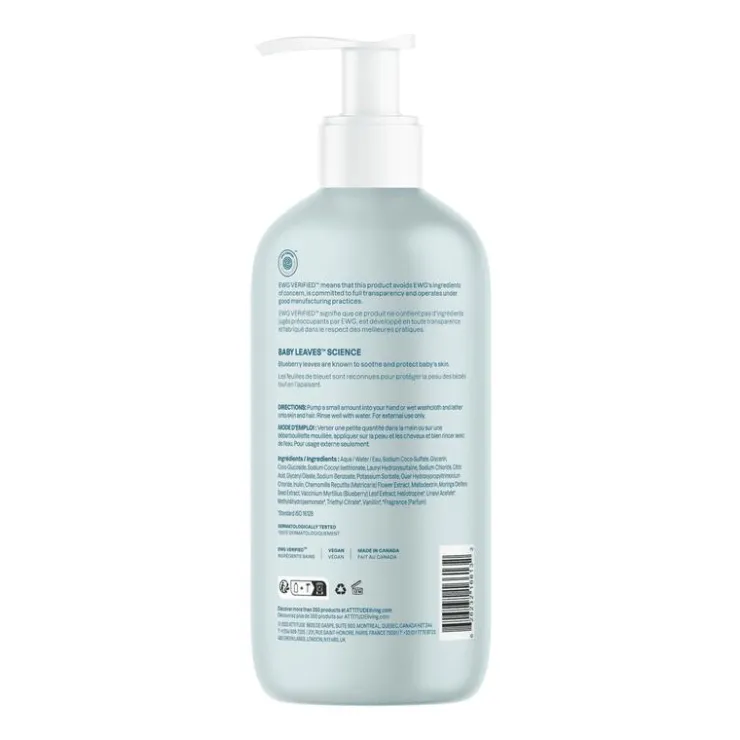 Attitude Baby Leaves 2in1 Shampoo Good Night 473 ML