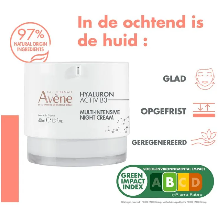 Avène Hyaluron Activ B3 Nachtcreme 40 ML