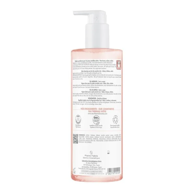 Avène Xeracalm Nutrition Reinigingsgel 500 ML