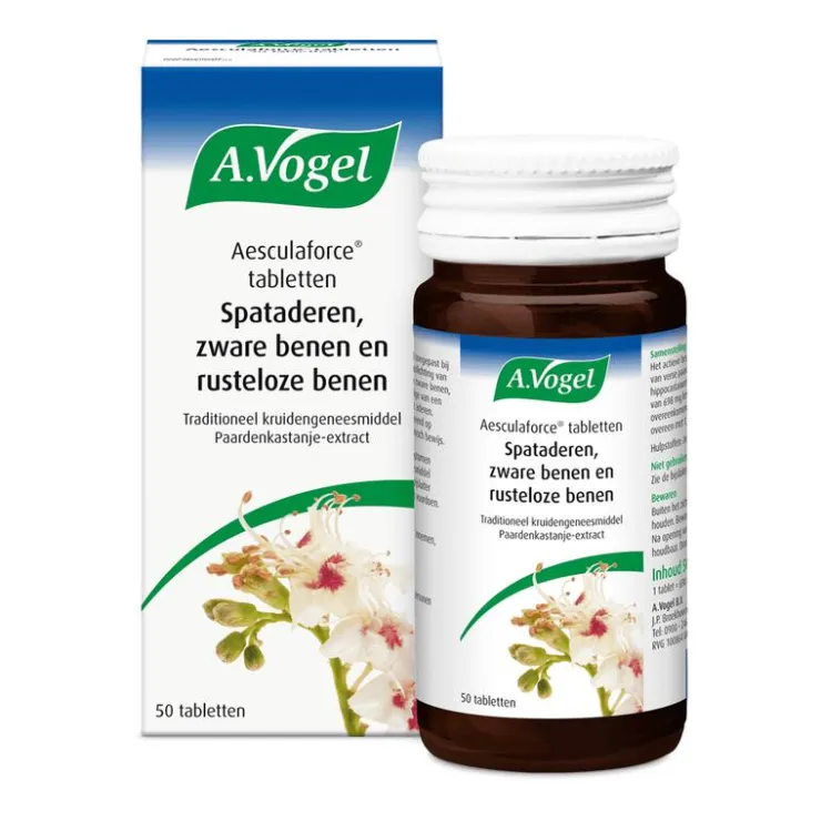 A.Vogel Aesculaforce bij Spataderen & Zware Benen tabletten 50 stuks