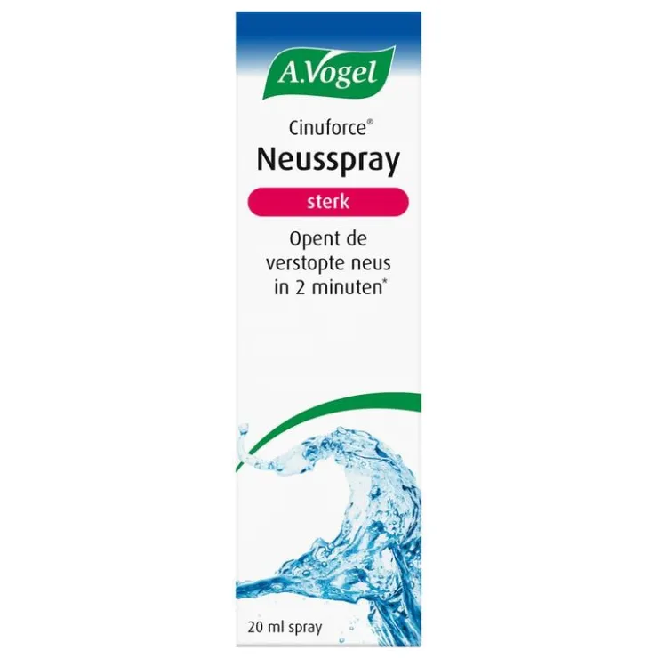 A.Vogel Cinuforce Neusspray Sterk bij Neusverkoudheid Spray 20 ML