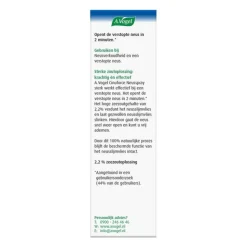 A.Vogel Cinuforce Neusspray Sterk bij Neusverkoudheid Spray 20 ML