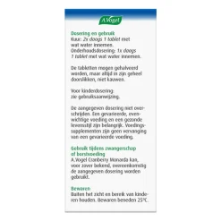 A.Vogel Cranberry Monarda Goed Voor De Blaasfunctie1* Tabletten 30 stuks