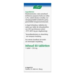 A.Vogel Echinaforce Weerstand1* Tabletten 80 stuks