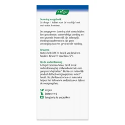 A.Vogel Famosan Overgang1* Totaal tabletten 60 stuks