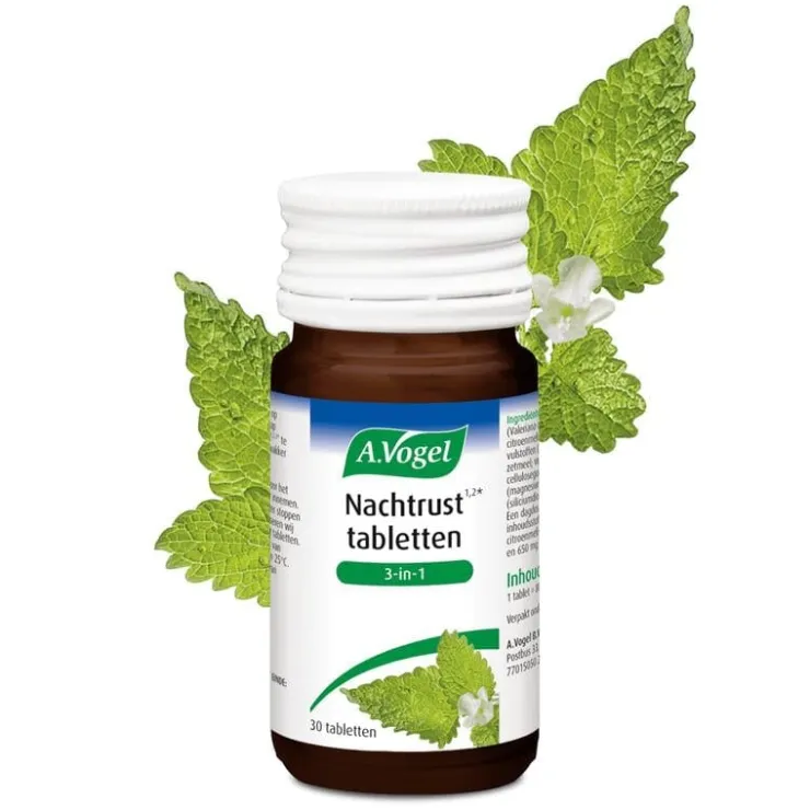 A.Vogel Nachtrust1,2* 3-in-1 Tabletten 30 stuks