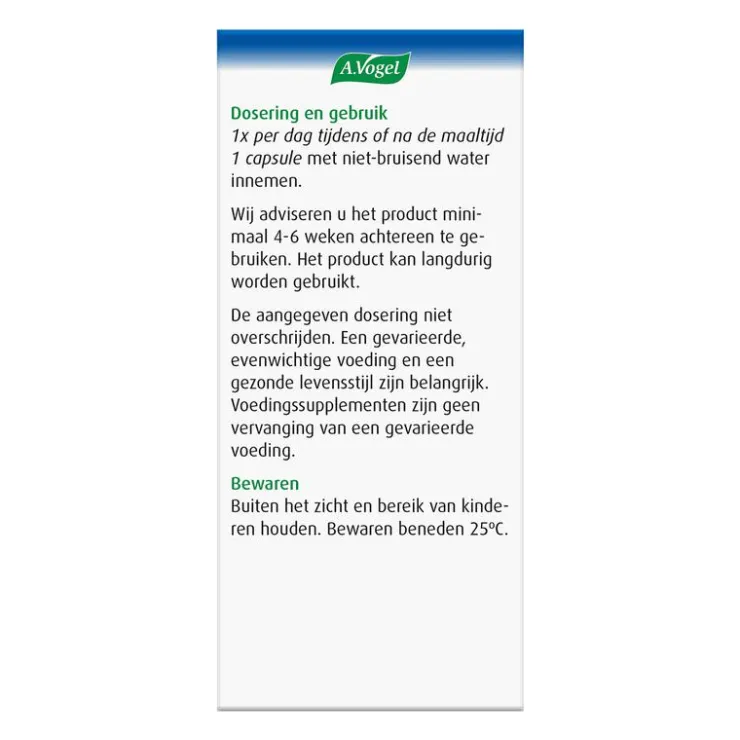 A.Vogel Prostaforce Helpt om Normaal te Blijven Plassen1* Capsules 90 stuks