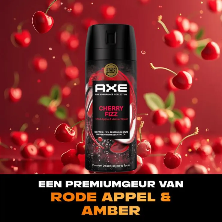 AXE Fine Fragarance Cherry Fizz Deodorant Bodyspray 150 ML