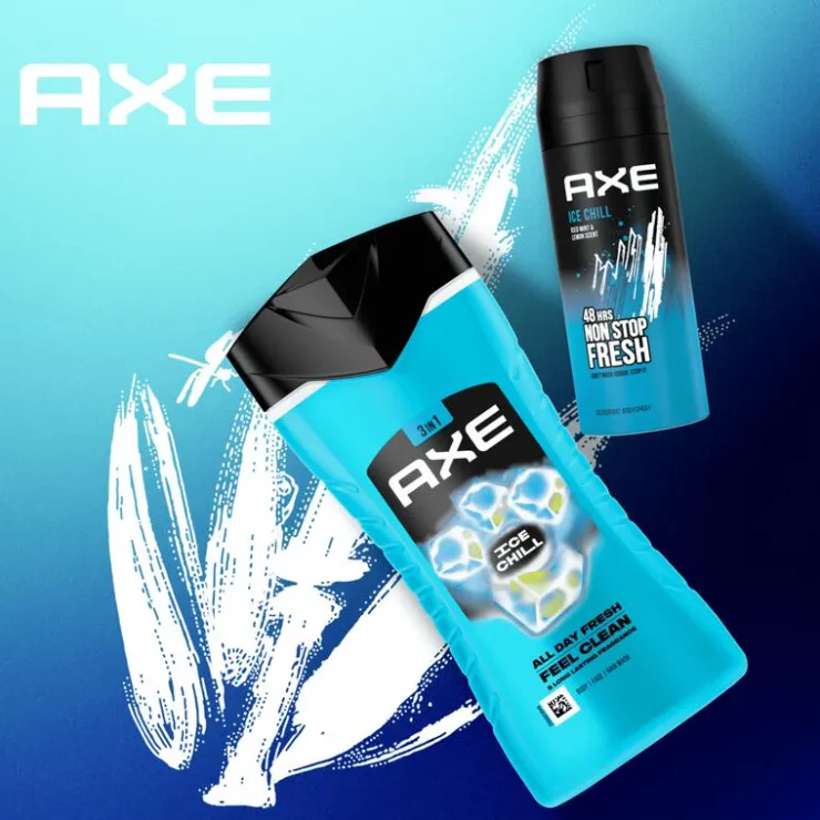 AXE Ice Chill 3-in-1 Douchegel 250 ML