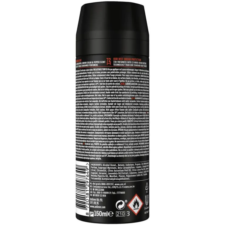 AXE Fine Fragrance Copper Santal Deodorant Bodyspray 150 ML