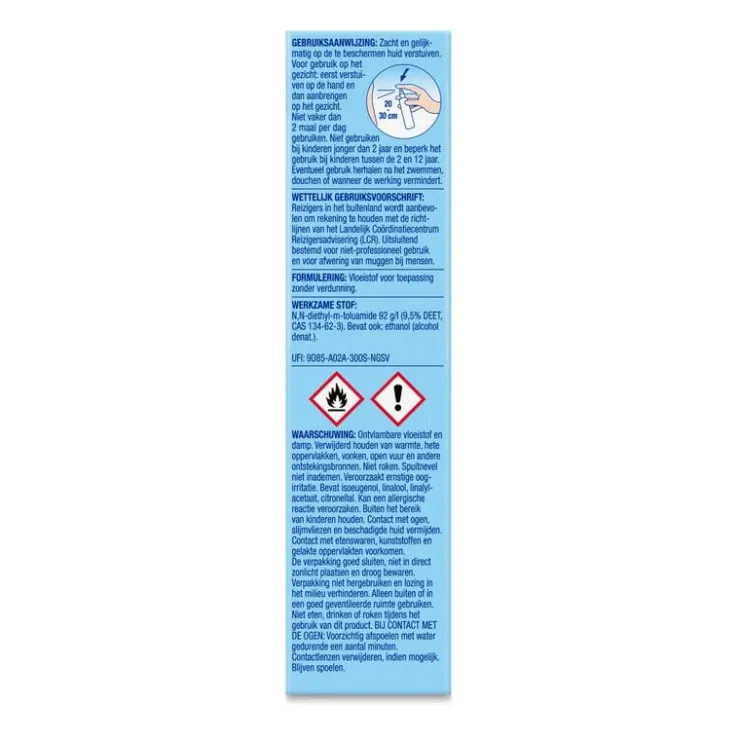 Azaron Anti-Muggen 9,5% DEET Spray 100 ML