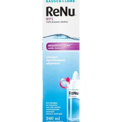 BauschandLomb Bausch + Lomb ReNu MPS Sensitive Eyes Lenzenvloeistof 240 ML