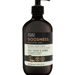 Goodness Baylis & Harding Hand Wash Oud, Cedar & Amber 500 ML