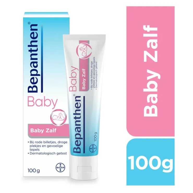 Bepanthen Baby Zalf Bij Rode Babybilletjes 100 GR