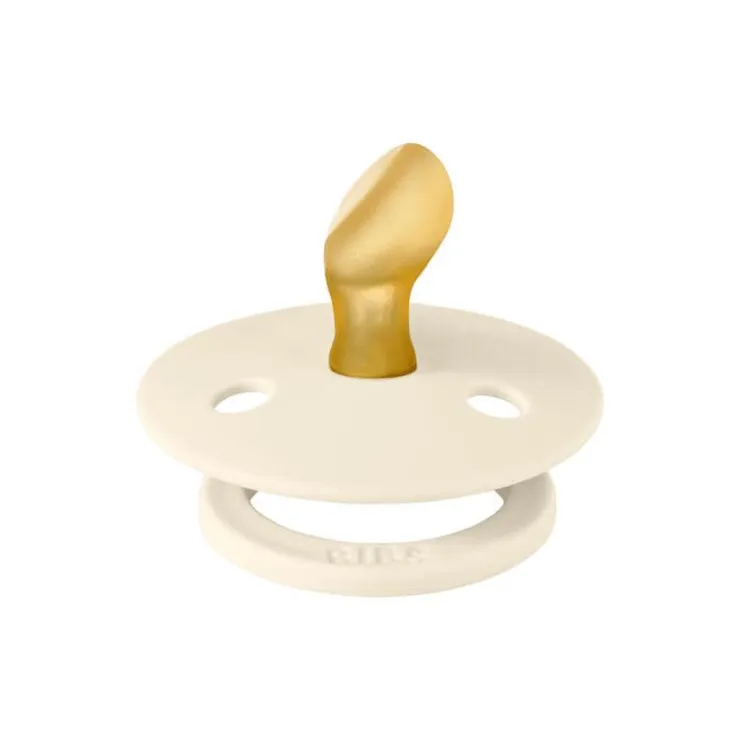 Bibs Anatomische Fopspeen Two Pack Natuurlijk Rubber Ivory/Sage Maat 1