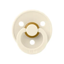 Bibs Fopspeen Two Pack Natuurlijk Rubber Ivory/Blush Maat 1