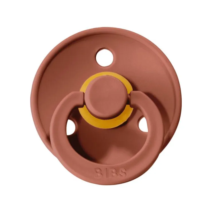 Bibs Fopspeen Two Pack Natuurlijk Rubber Woodchuck/Blush Maat 2