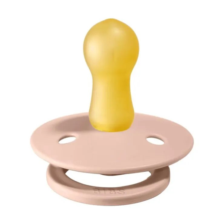 Bibs Fopspeen Two Pack Natuurlijk Rubber Woodchuck/Blush Maat 2