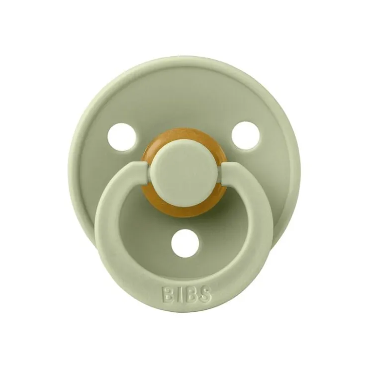 Bibs Fopspeen Two Pack Natuurlijk Rubber Sage/Hunter Green Maat 2