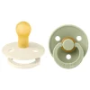 Bibs Fopspeen Two Pack Natuurlijk Rubber Ivory/Sage Maat 1