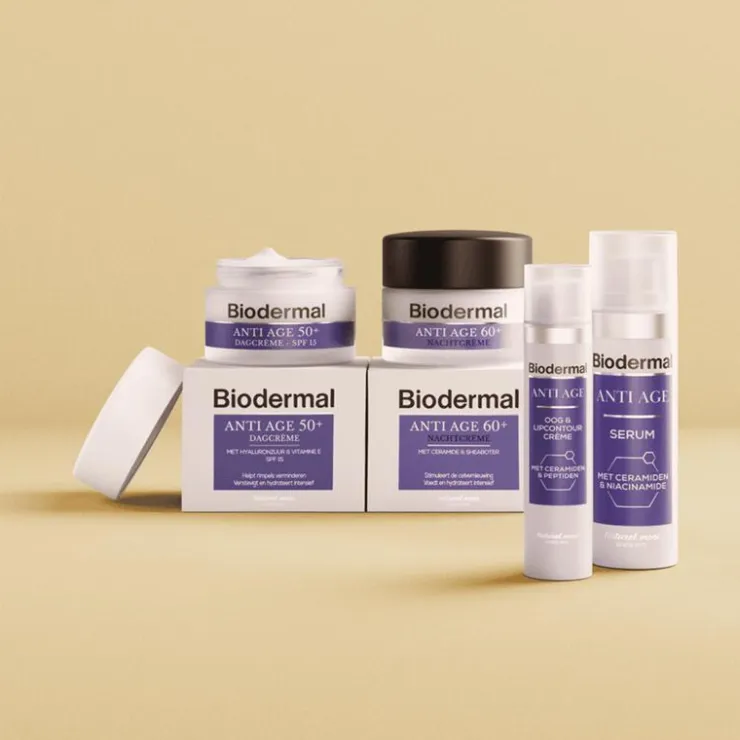 Biodermal Anti Age Oog En Lip Contour Creme 15 ML