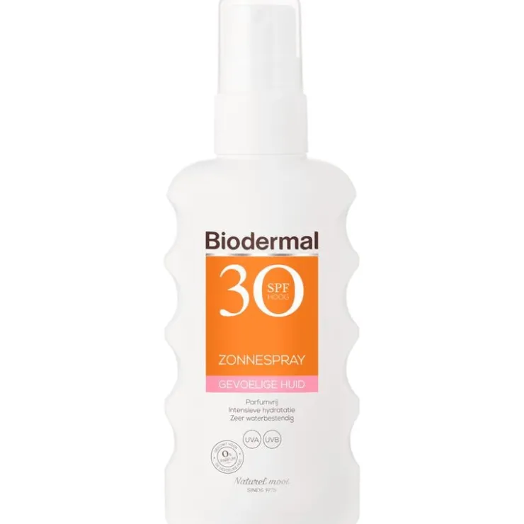 Biodermal Gevoelige Huid zonnespray SPF30 175 ML