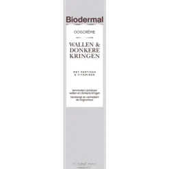Biodermal Oogcrème bij Wallen & Donkere Kringen 15 ML
