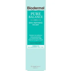 Biodermal Pure Balance Skin Refresh Nacht Balsem 50 ML