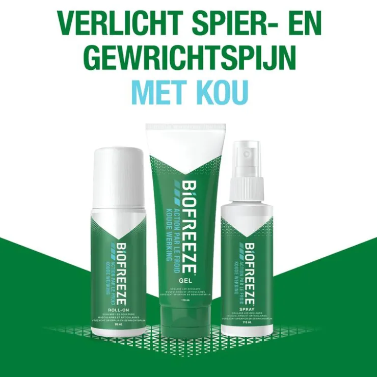 Biofreeze + Cold Therapy Pain Relief Roll-On 82 GR