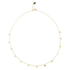 BiSjU Jewellery Ketting Munt Gold Plated