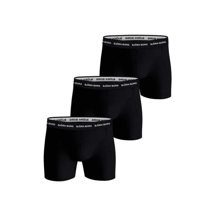 Bjorn Borg BJÖRN BORG Boxershorts Mannen 3-pack Zwart Maat XL
