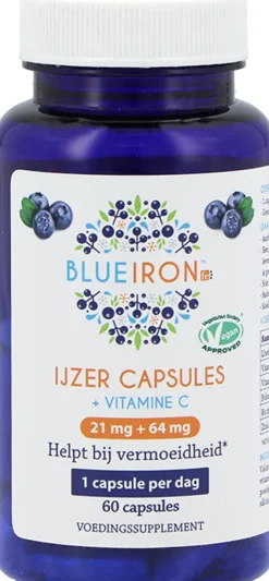Blue Iron Blueiron ijzer capsules 60