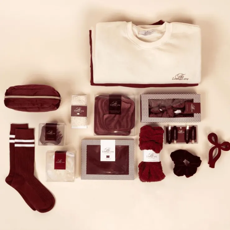 Splendid Bo Wilkes Kussensloop Satijn Burgundy