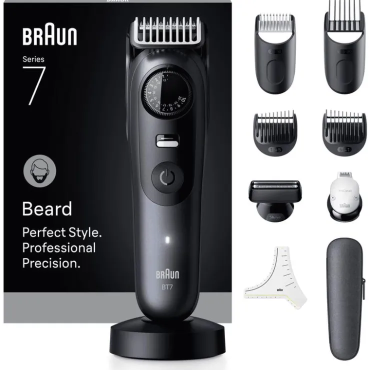 Heren Braun Baardtrimmer Series 7 BT7540